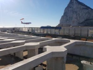 Proyecto de drenaje para construcción del New Access Road and Tunel. Aeroport of Gibraltar. OHL S.A.